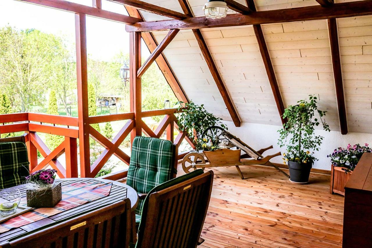 Ferienwohnung Im Schlossgarten Herbsleben Kültér fotó